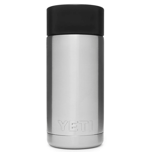 YETI White Rambler 12 oz Bottle with Hotshot Cap