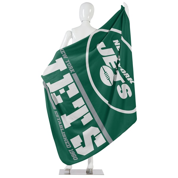 NEW YORK JETS Split Wide Fleece Blanket