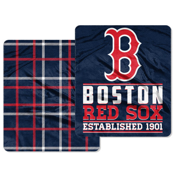 BOSTON RED SOX Double-Sided Cloud Throw (60 x 70 in.)