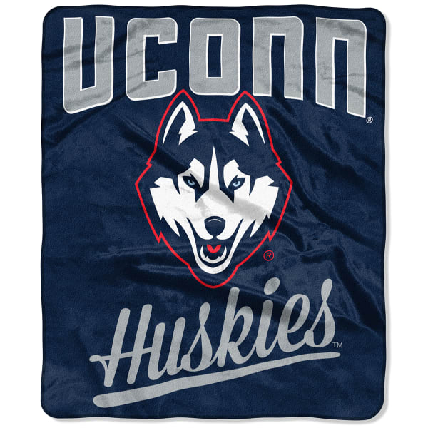 UCONN Alumni Raschel Throw Blanket