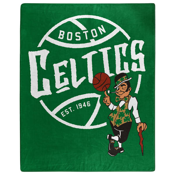 BOSTON CELTICS Blacktop Raschel 50 x 60 in. Blanket