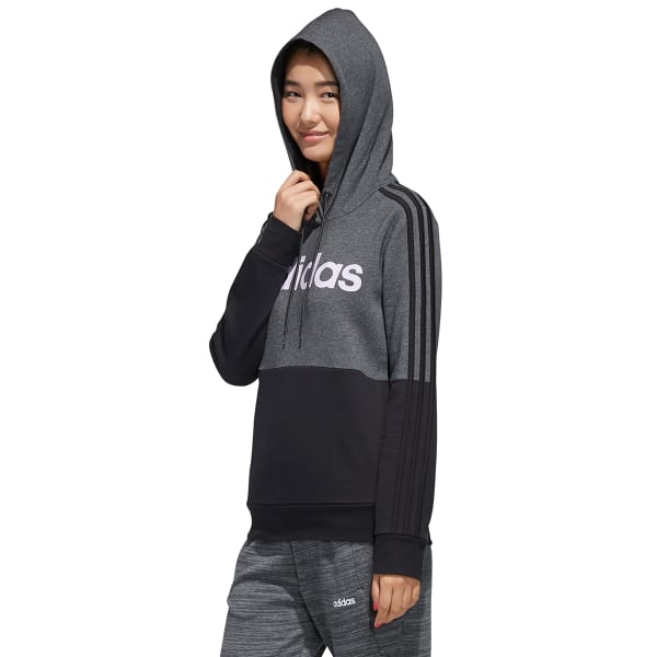 ADIDAS Women's Essentials Colorblock Hooded Sweatshirt