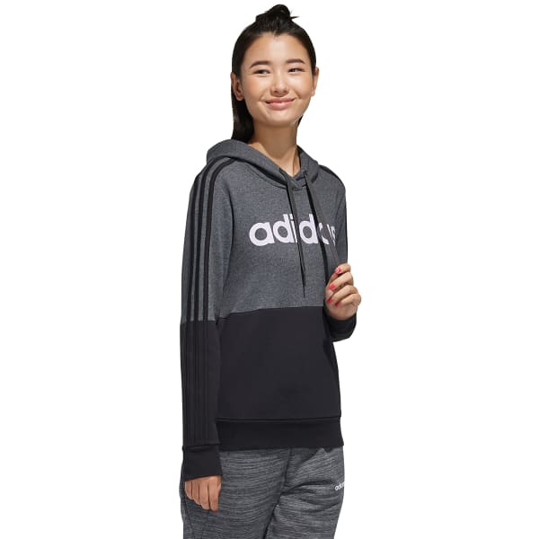 ADIDAS Women's Essentials Colorblock Hooded Sweatshirt