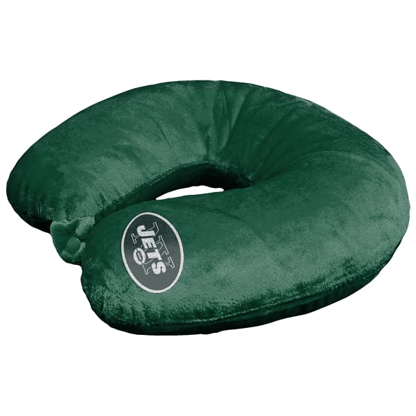 NEW YORK JETS 12 x 13 in. Applique Neck Pillow