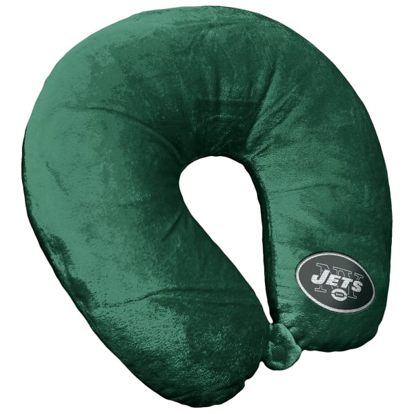 NEW YORK JETS 12 x 13 in. Applique Neck Pillow