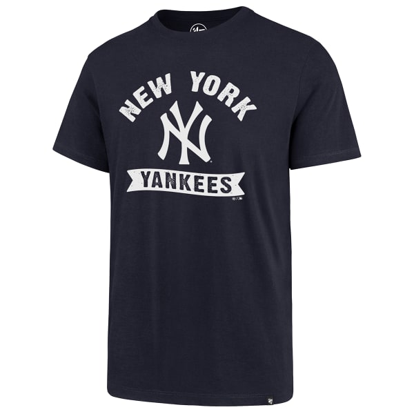 NEW YORK YANKEES Men's '47 Brand Super Rival Short-Sleeve Tee