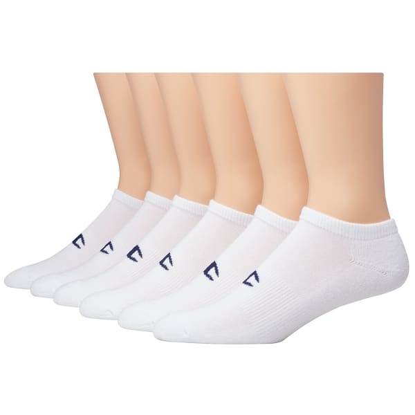 CHAMPION Men's Logo No-Show Socks, 6-Pack