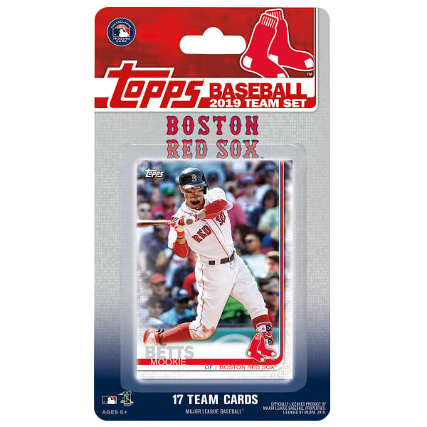 TOPPS Boston Red Sox 2019 Team Baseball Card Set