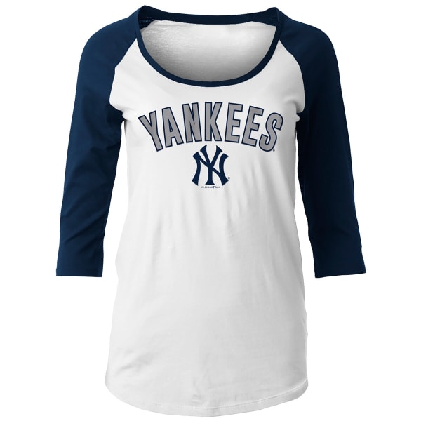 NEW YORK YANKEES Women's New Era 3/4-Sleeve Jersey