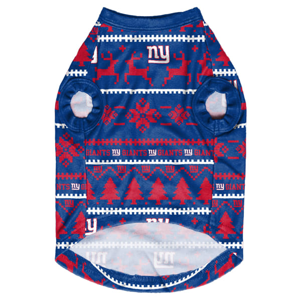 NEW YORK GIANTS Wordmark Dog Sweater