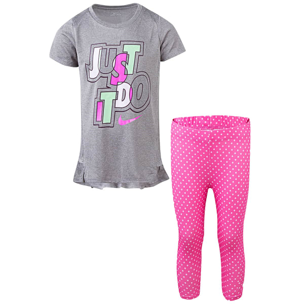 Nike Girls' Dri-Fit Tunic and Capri Set