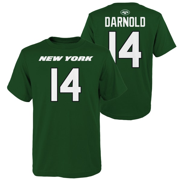 NEW YORK JETS Kids' Darnold Name & Number Short-Sleeve Tee