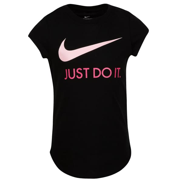 NIKE Girls' Just Do It Short-Sleeve Tee