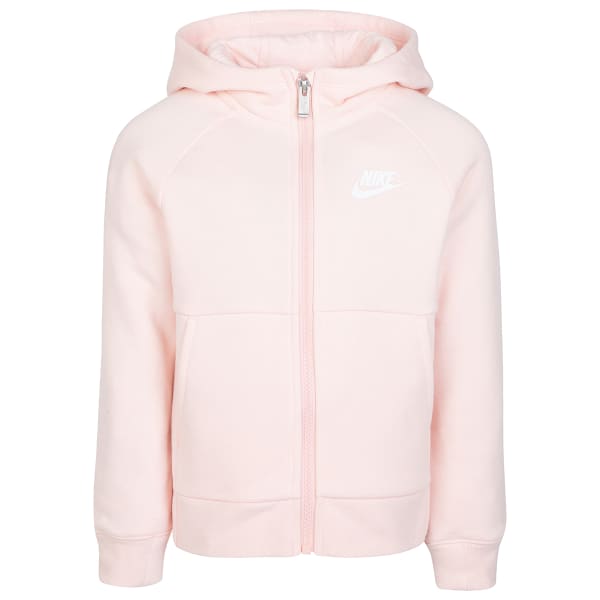 NIKE Little Girls' Full-Zip Fleece Hoodie