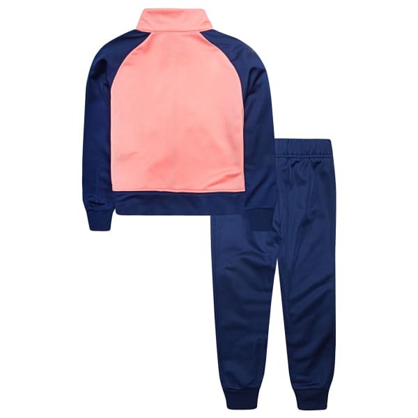 NIKE Girls' Colorblock Swoosh Jacket & Pant, 2-Piece Set