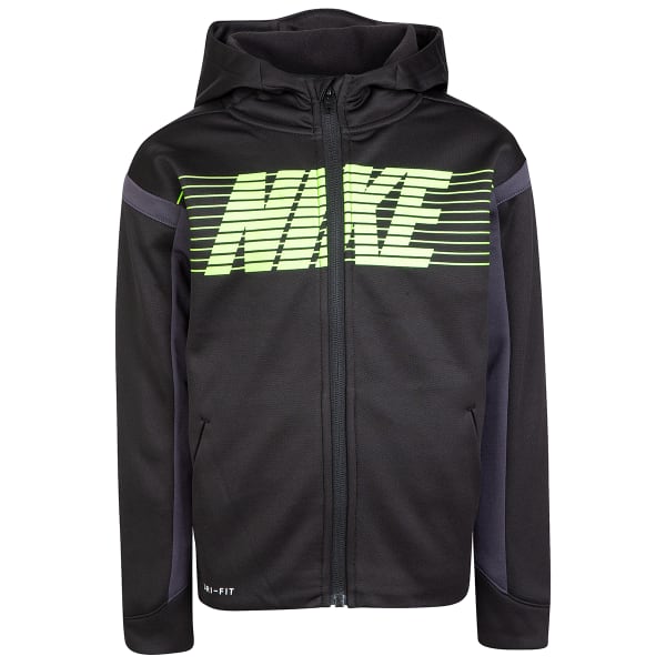 NIKE Boys' 4-7 Therma Graphic Full-Zip Hoodie