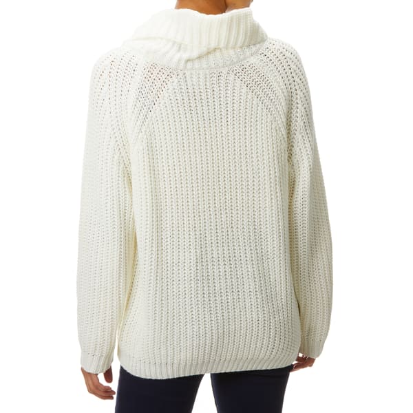 YORK & HUDSON Women's Shaker Cowl Neck Sweater