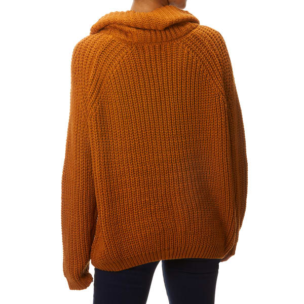 YORK & HUDSON Women's Shaker Cowl Neck Sweater