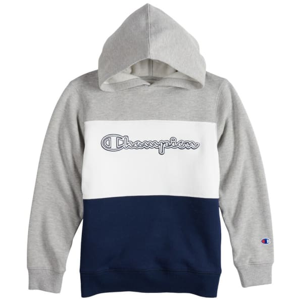 CHAMPION Boys' Fleece Color-Blocked Hoodie