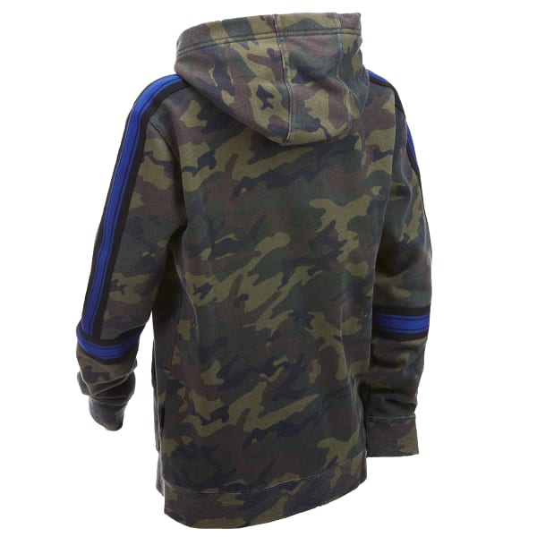 OCEAN CURRENT Big Boys' Brig Camo Fleeze Full-Zip Hoodie