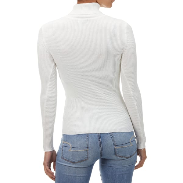 AMBIANCE Juniors' Long-Sleeve Turtleneck