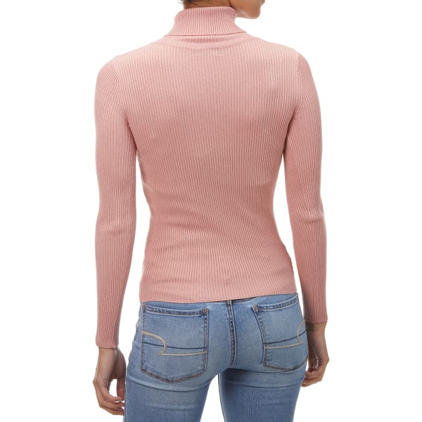 AMBIANCE Juniors' Long-Sleeve Turtleneck