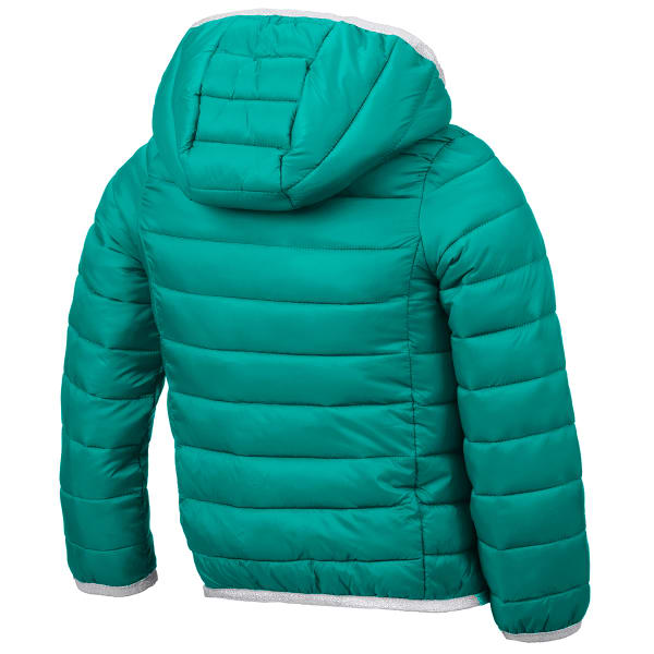 MINOTI Little Girls' Basic Puffa Jacket