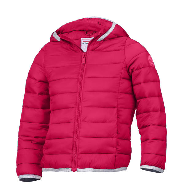 MINOTI Little Girls' Basic Puffa Jacket