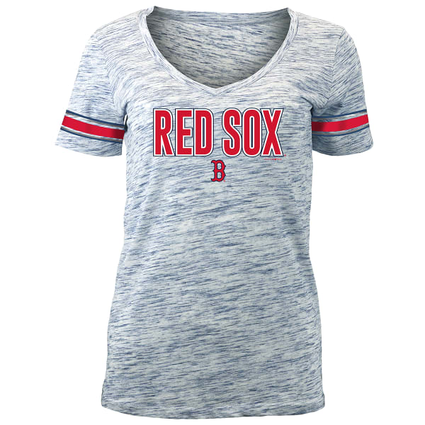 BOSTON RED SOX Women's Space Dye Short-Sleeve Tee