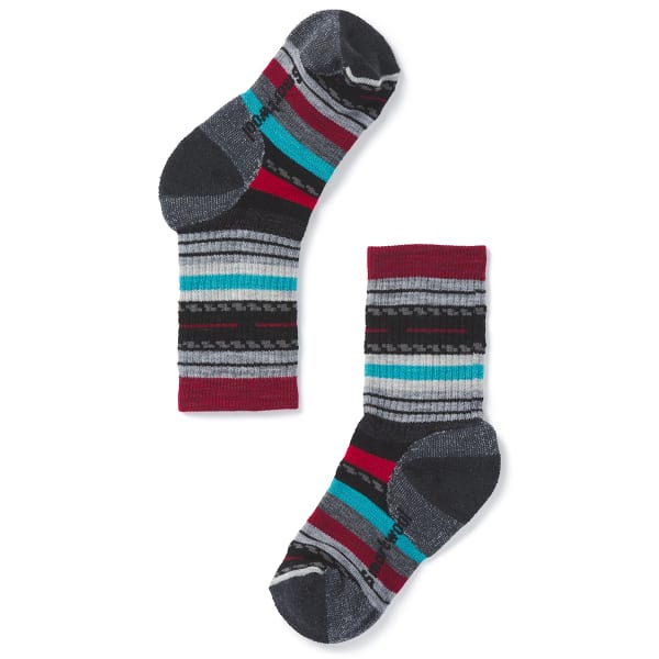 SMARTWOOL Kids' Hike Medium Margarita Crew Socks