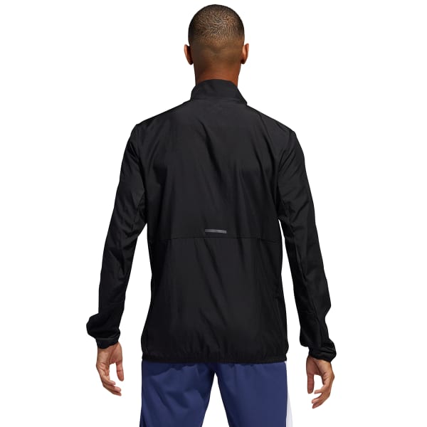 ADIDAS Men's Run It 3-Stripes Anorak Jacket