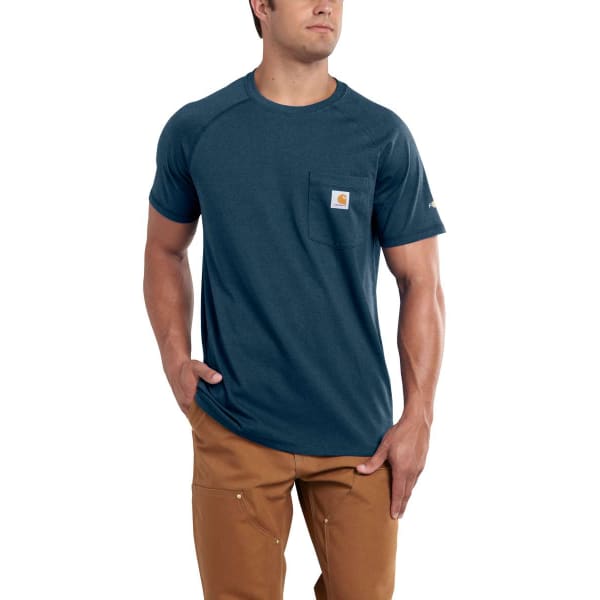 CARHARTT Men's Force Delmont Short-Sleeve Tee, Extended Size