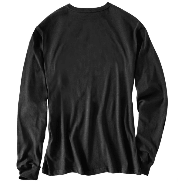 CARHARTT Men's Logo Long-Sleeve Shirt, Extended Sizes