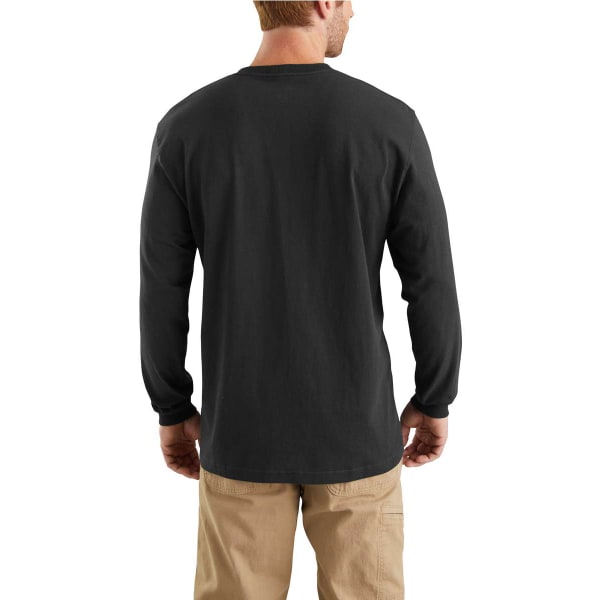 CARHARTT Men's Logo Long-Sleeve Shirt, Extended Sizes - Bob’s Stores