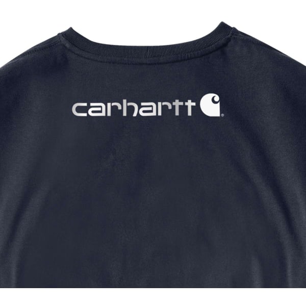 CARHARTT Men's Logo Long-Sleeve Shirt, Extended Sizes