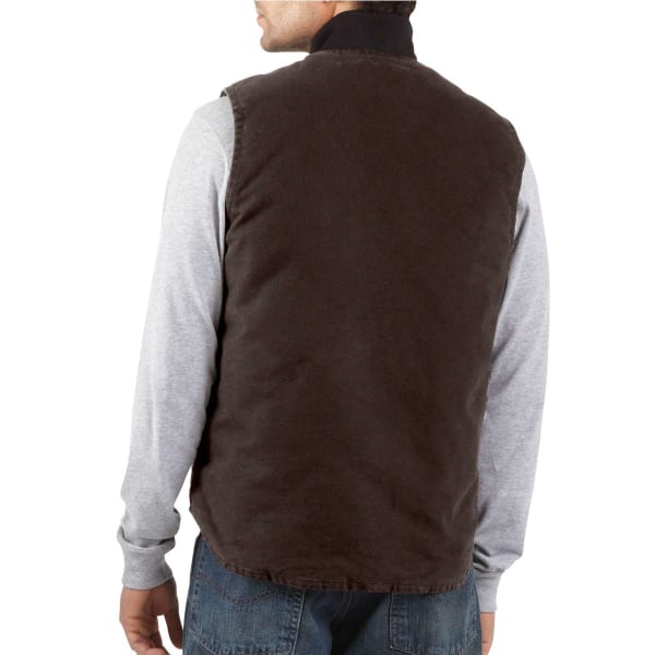 CARHARTT Men's Sandstone Vest, Extended Sizes