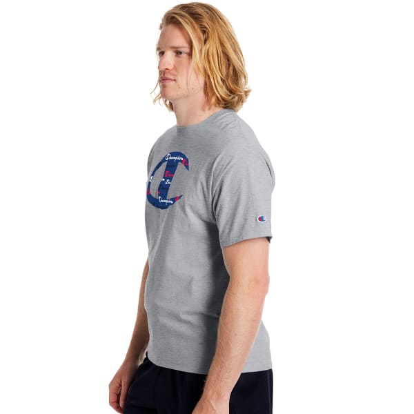 CHAMPION Men's Big C Short-Sleeve Graphic Tee