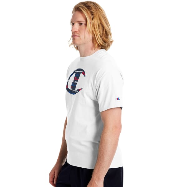 CHAMPION Men's Big C Short-Sleeve Graphic Tee