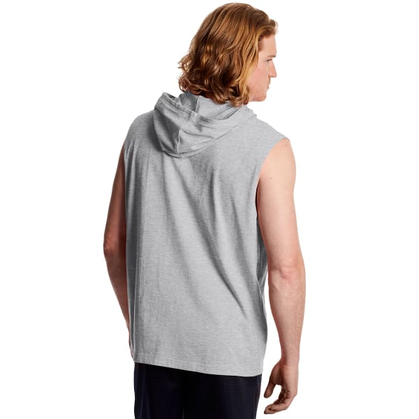 CHAMPION Men's Midweight Sleeveless Jersey Hoodie