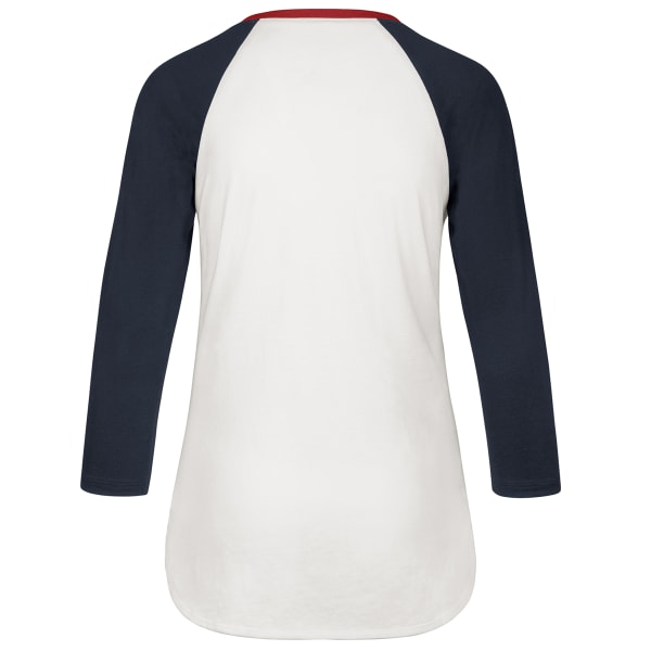 BOSTON RED SOX Women's '47 Arch Splitter Long-Sleeve Tee