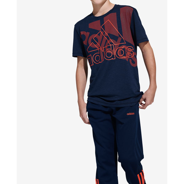 ADIDAS Boys' Statement Badge of Sport Short-Sleeve Tee