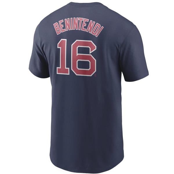 BOSTON RED SOX Men's Nike Benintendi #16 Name & Number Tee