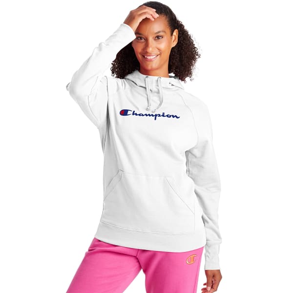 CHAMPION Women's Powerblend Graphic Logo Hoodie