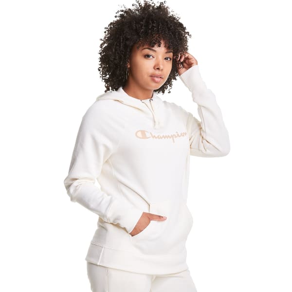 CHAMPION Women's Powerblend Graphic Logo Hoodie