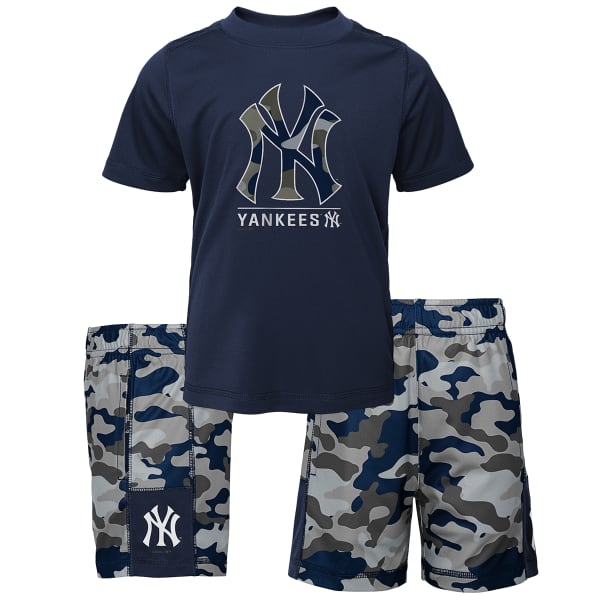 NEW YORK YANKEES Boys' 2T-4T Major Camo Tee & Short Set - Bob’s Stores