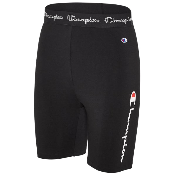 CHAMPION Women's Authentic Double Dry Logo Bike Shorts