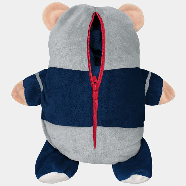 NEW ENGLAND PATRIOTS 2-in-1 Hooded Jacket and Plush Stuffed Animal