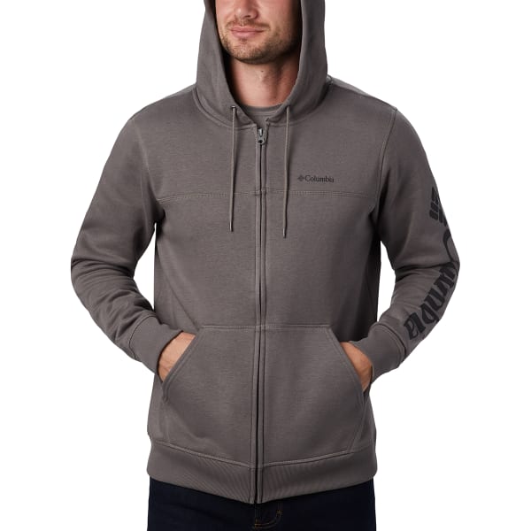 COLUMBIA Men's Full-Zip Logo Fleece Hoodie