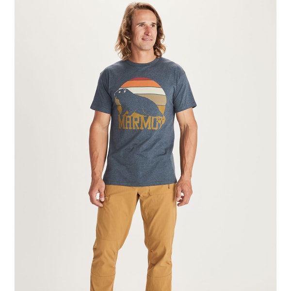 MARMOT Men's Short-Sleeve Dawning Marmot Graphic Tee