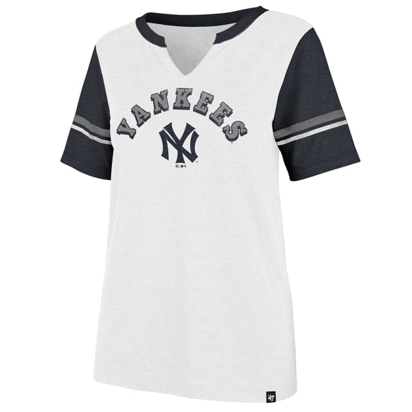 NEW YORK YANKEES Women's '47 Match Notch Short-Sleeve Tee